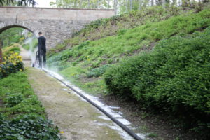 unkrautbekämpfung-bessumer-kiesweg